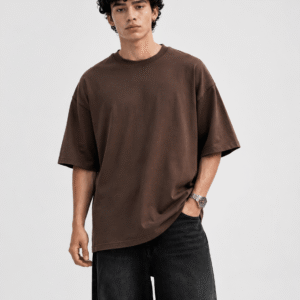 Brown Heavyweight Oversized T-Shirt