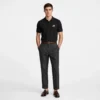 Crescaa Signature Polo - Black